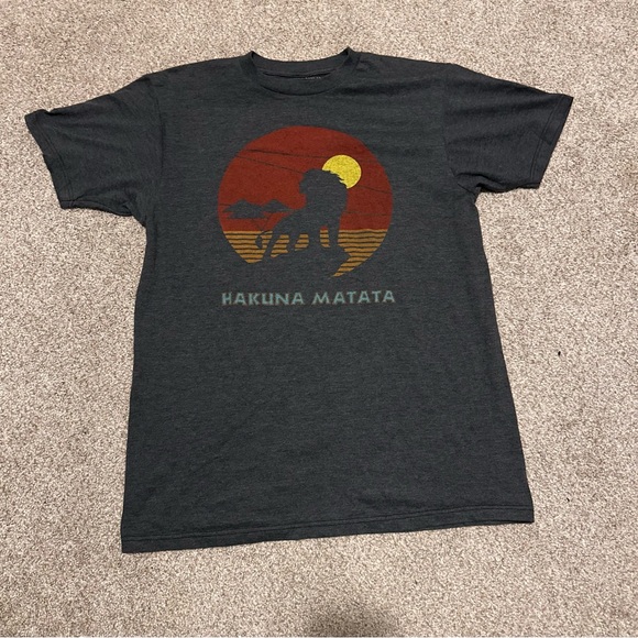 Disney Gray Hakuna Matata Tee - Picture 1 of 4